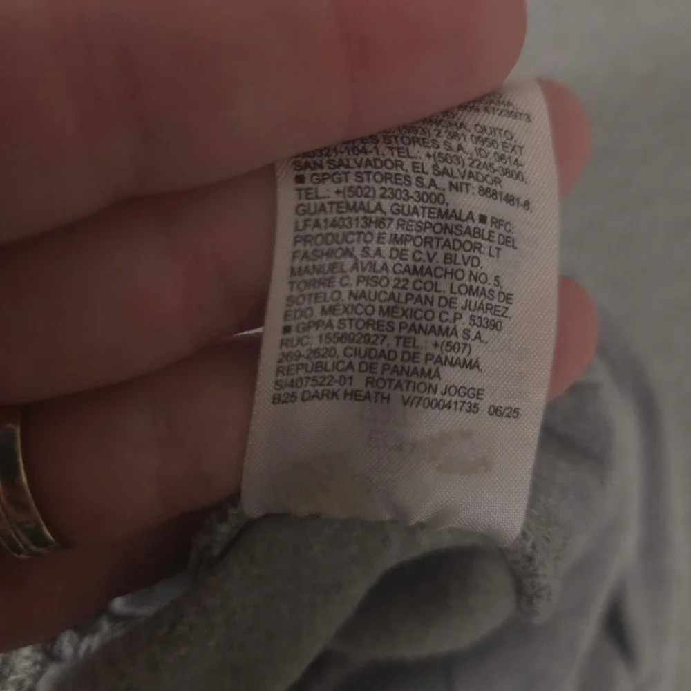 Old Navy Sweatpants Mens XS Rotation Tapered Jogger Recycled Fleece Drawstring